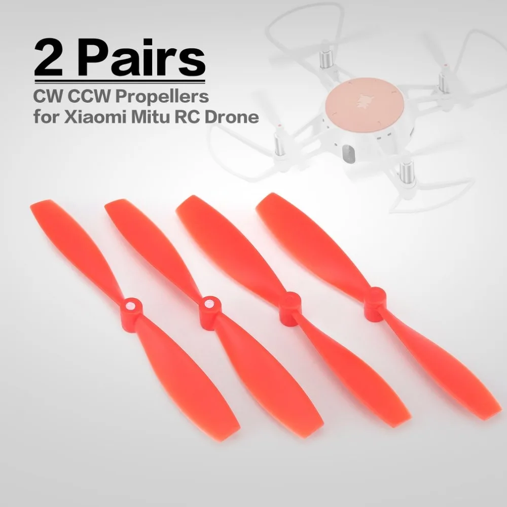 2 пары CW CCW винты мини реквизит лезвия запасных Запчасти интимные аксессуары для Xiaomi Миту RC FPV системы Drone Quadcopter самолета UVA