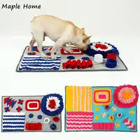 ใหม่มาถึงสุนัขลูกแมวลูกสุนัข Snuffle Mat ช้า Dog Cat อาหารเสื่อ Nosework สัตว์เลี้ยงร้อนกิจกรรมกลิ่นการฝึกอบรมผ้าห่ม