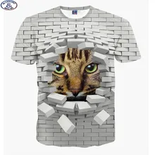 Mr.1991 marque de mode mignon super pouvoirs chat de bande dessinée 3D t-shirt pour les garçons mode filles 3D t shirt grands enfants 12-18 ans t-shirt A9