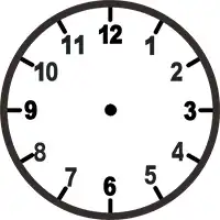 Download Photosensitive stamps teaching clock seal large clock face ...