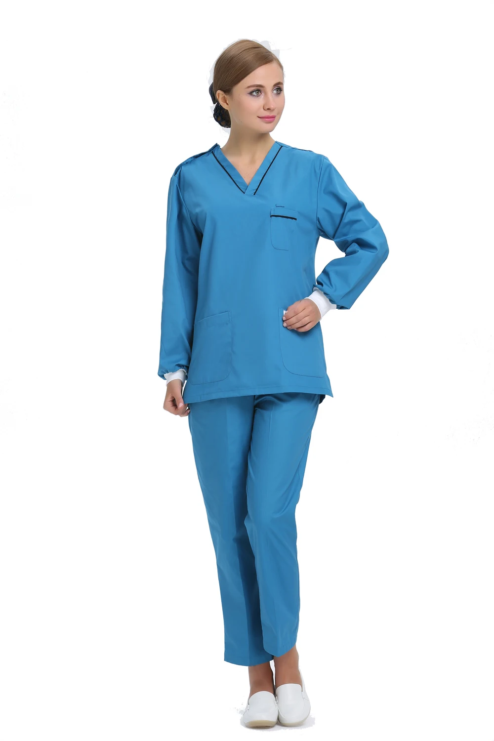 Buy 2015 OEM scrub sets hospital medical coat hospital