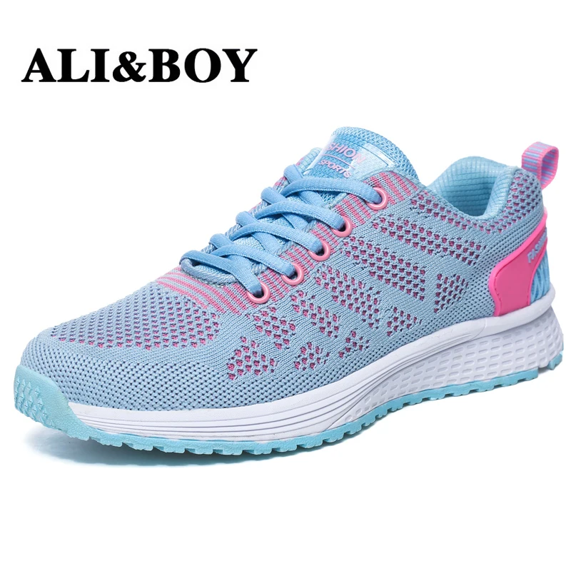 

ALIBOY tenisky krasovki women's sport running shoes sneakers woman trainer ladies shoes sports walking basket femme summer 2018