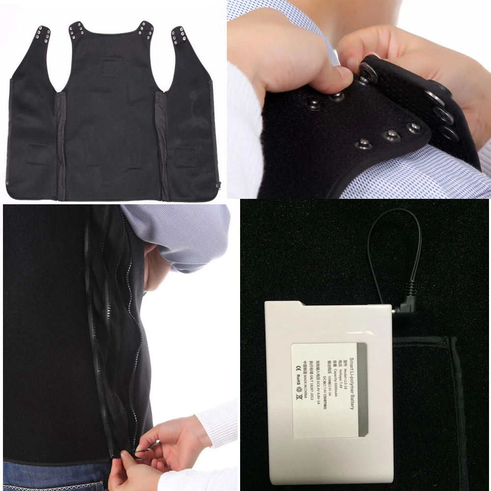 Men Electric Heating Vest-4