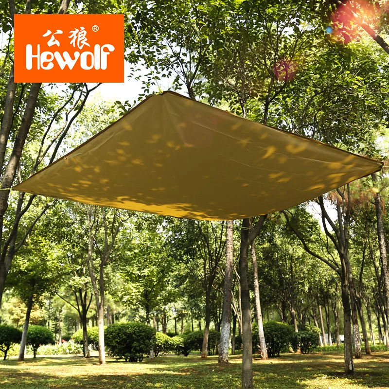 

Hewolf Ultralight 2 Persons Velarium Waterproof Multi-use Sunshade Tent Outdoor Beach Park Camping Picnic Sun Protection Canopy