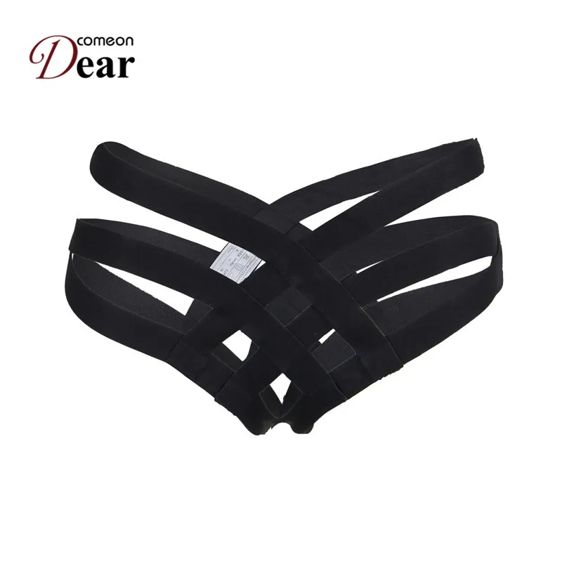 Comeondear Women Sexy Lace Bandage Hollow Panties Transparent G string