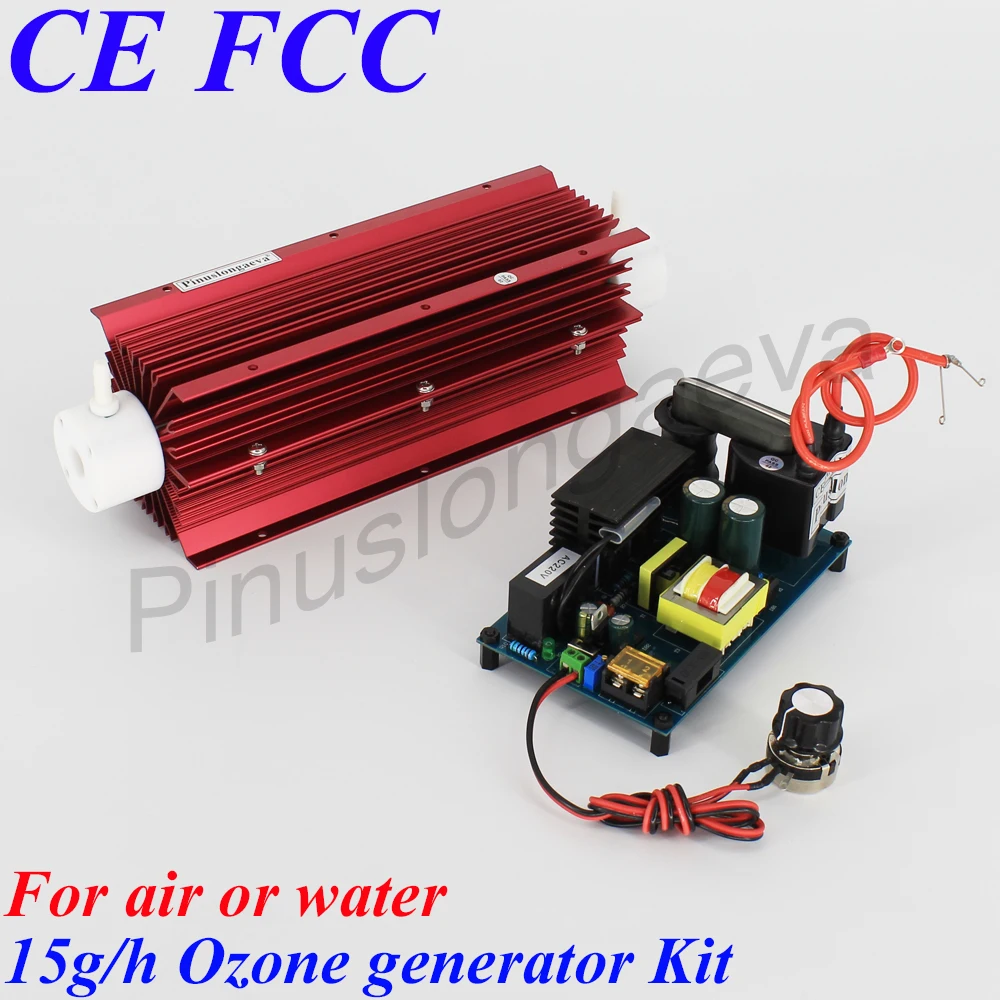

Pinuslongaeva 15G/H 15grams adjustable Quartz tube type ozone generator Kit ozone fruit and vegetable washer ozone steam sauna