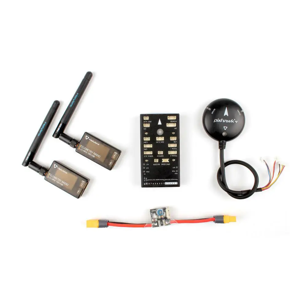 

Holybro PIX32 Pixhawk PX4 2.4.6 Flight Controller M8N GPS PM Power Module 433/915Mhz Radio Telemetry