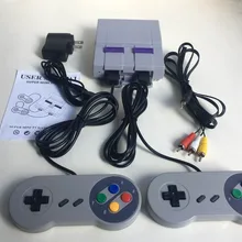 Новая 16 бит супер мини классическая ТВ игровая консоль Встроенная 100 игровая консоль с 2 геймпадами Ретро коллекция видеоигр