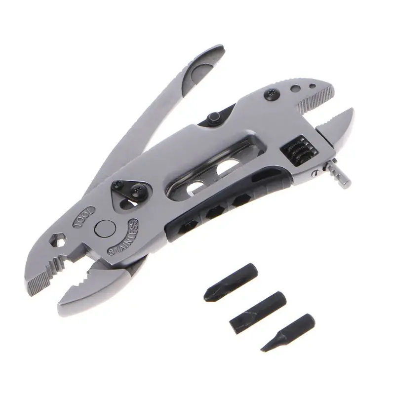 

Multitool Pliers Pocket Knife Screwdriver Set Kit Adjustable Wrench Jaw Spanner Repair Survival Hand Multi Tools Mini Hand Tools