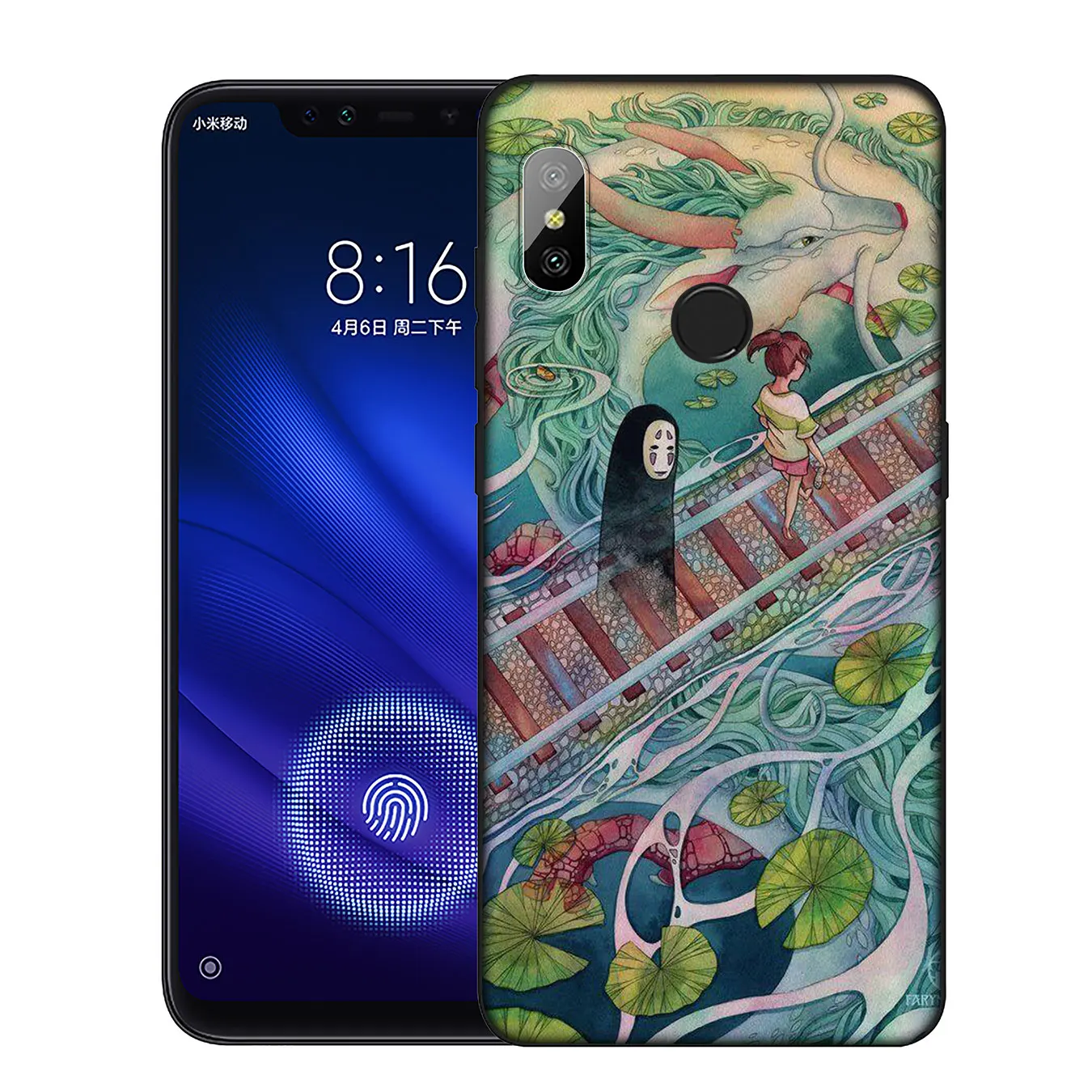 Iyicao МИЛЫЙ Тоторо Тихиро аниме Ghibli Миядзаки мягкий чехол для Xiaomi mi 9 8 A2 Lite A1 6 pocophone f1 макс 3 mi 9 mi 8 mi a2 - Цвет: 2