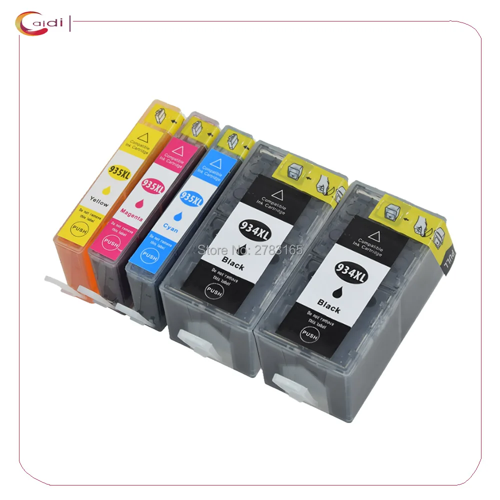5Pk(2Bk1C1Y1M) Compatibile Per Hp 934 935 934Xl 935Xl Cartuccia Di Inchiostro Per Stampante Hp Officejet Pro 6230 6830 6820