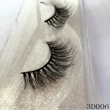 UPS FreeShippin 300 пар норки ресницы ручной крест-накрест Накладные ресницы жестокости эффектный 3D норки ресницы Долгое