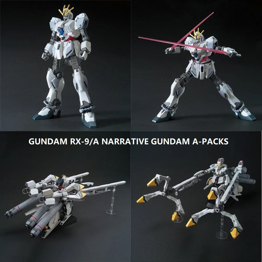 2018 лейкопластырь Gundam NT модель HG 1/144 Единорог повествования A-PACKS GUNDAM NT мобильный костюм детские игрушки