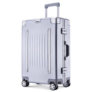 

New retro Rolling hardside luggage travel suitcase with wheels men women carry on 20"24"26"29 trolley case