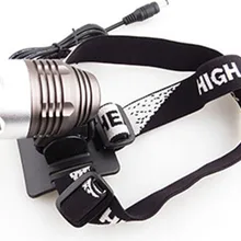 1800LM T6 светодиодный налобный фонарь светодиодный фар+ 4*18650 6400 мАч Батарея пакет+ Headstrap комплект США Великобритания AU ЕС Plug