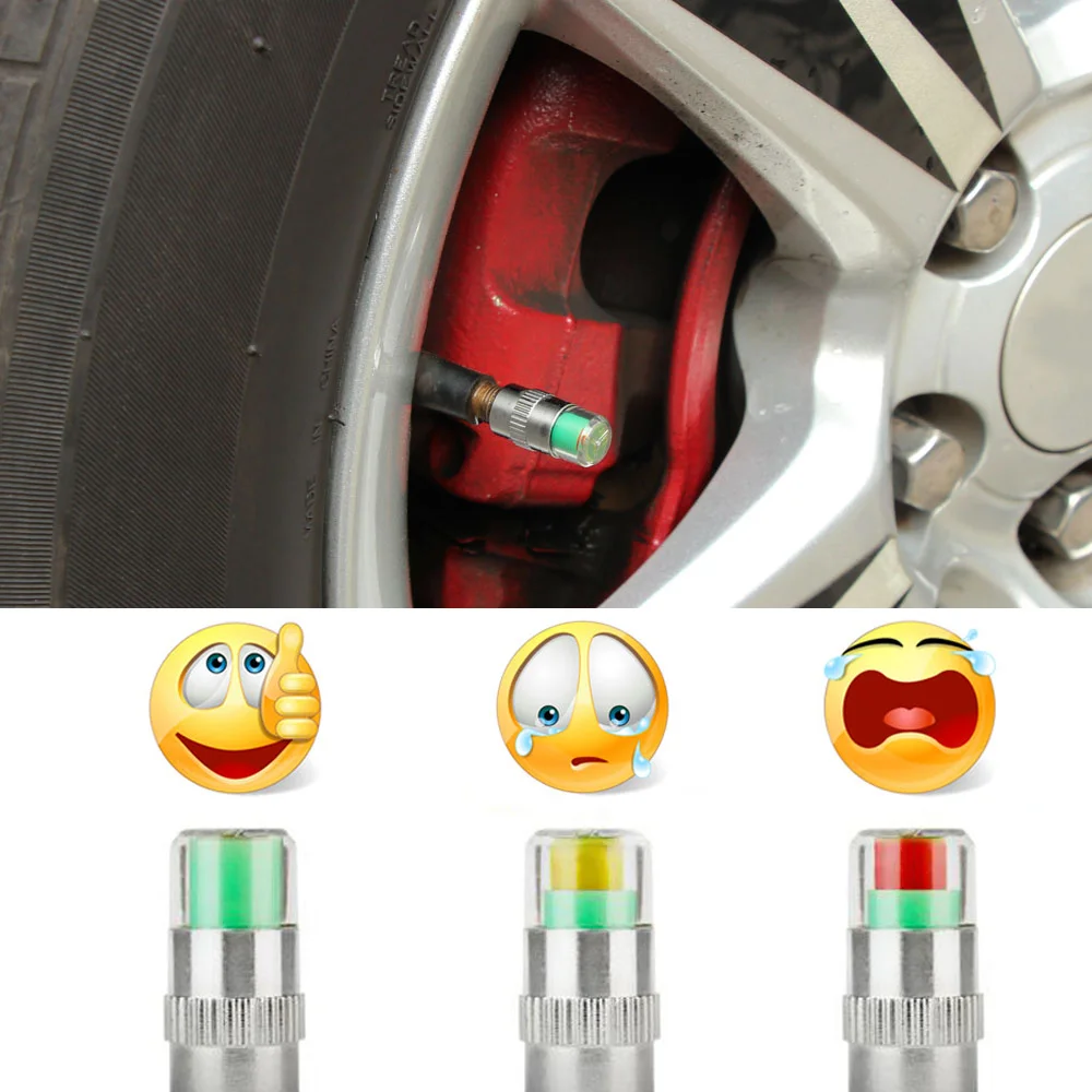 Buy 4PCS Car Styling 2.4bar 36PSI Car Tyre Tire