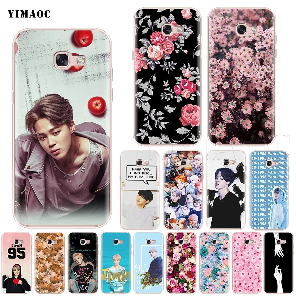 

YIMAOC Park Jimin Silicone Case for Samsung Galaxy S7 S8 S9 Edge Plus J3 J5 J7 A5 A6 A8 Note 8 9