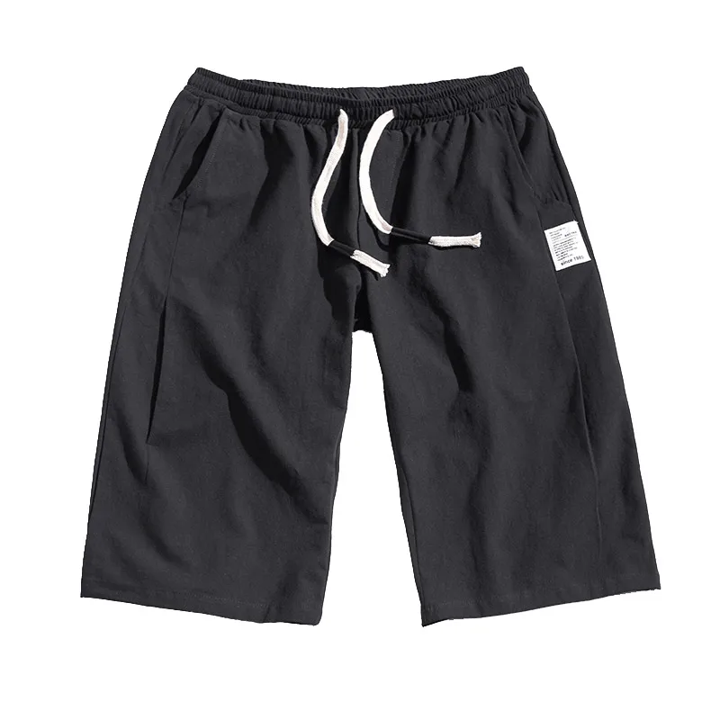 2019 Summer New Cotton Loose Thin Section Harem Pants Men's Elastic Waist Strap Fashion Style Pants Plus Size Men Pants Casual