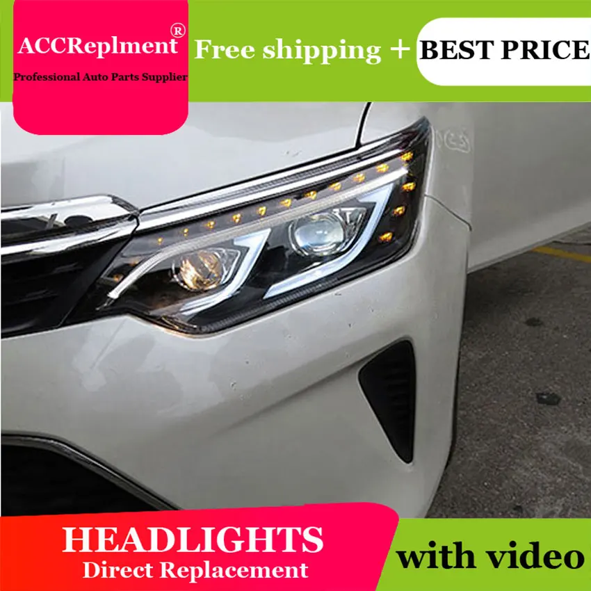 Car Styling For Toyota Camry V55 LED Headlight 2015 New Camry 2020-camry-subwoofer-wiring-toyota-nation-forum