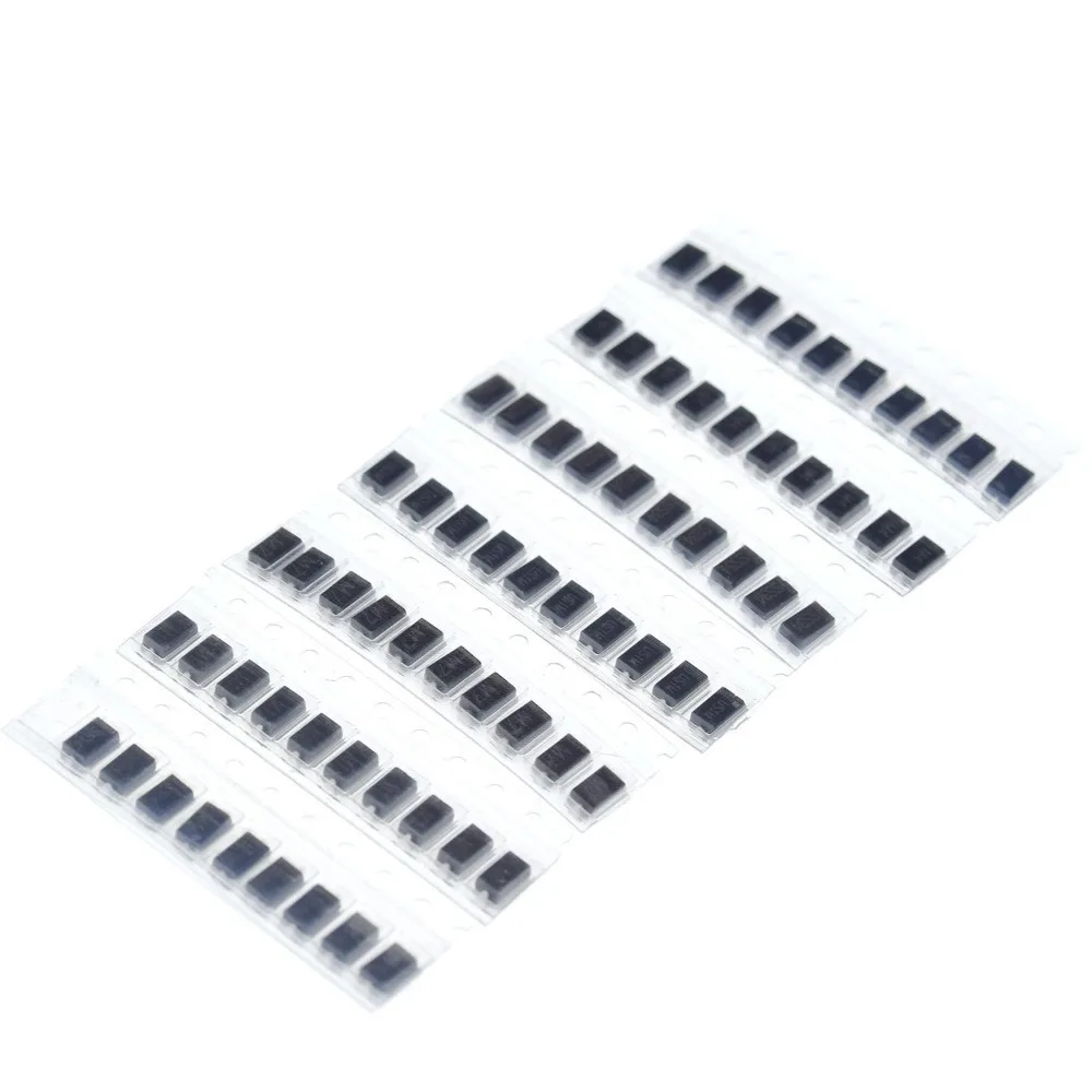 70pcs/lot SMD M1 1N4001 M4 1N4004 M7 1N4007 SS14 US1M RS1M SS34 7 Values*10pcs KIT schottky diode set kit pack package