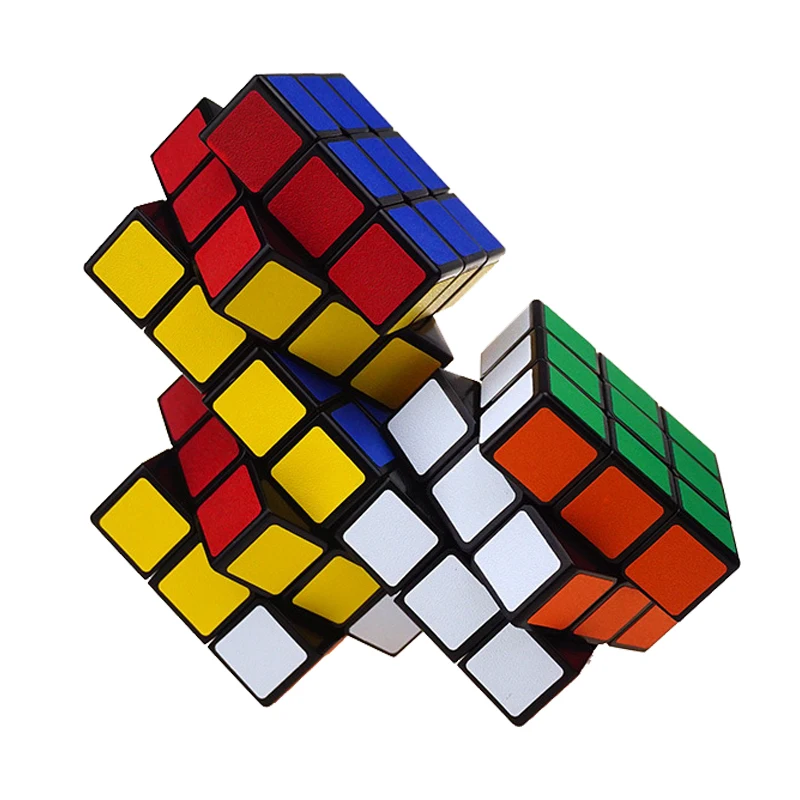 Фирменная Новинка 3 в 1 головоломка магический Скорость Cube 3x3x3 обучения Игрушечные лошадки для детей speicial игрушка странные Sharp Мэджико Cubo