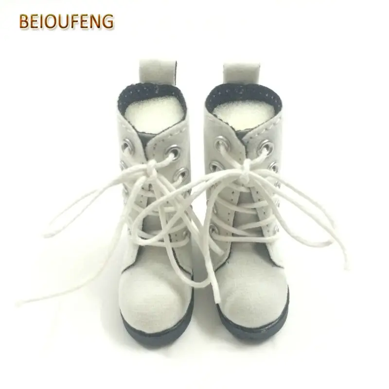 One Pair 5 CM Toy Shoes 1/6 BJD Doll Shoes for Russian Dolls,Beautiful