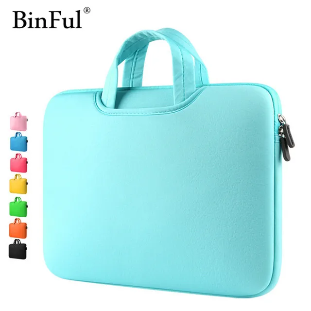 BinFul 12 13 15 15.6 inch mouw laptoptas Notebook Case Computer Cover