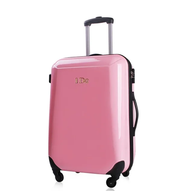 Buy TRAVEL TALE New Fashion women pink rolling Luggage