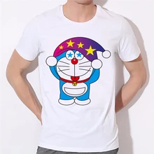 Doraemon T Shirt Design Japanese Anime T-shirt Style Fashion Anime Casual Funny Men Women Printed Tee 10N-12#