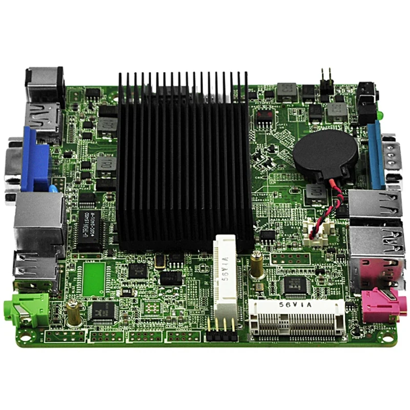 Bay Trail J1900 Mini Itx материнская плата Q1900G P четырехъядерный 2 42 ГГц 12 В постоянного тока