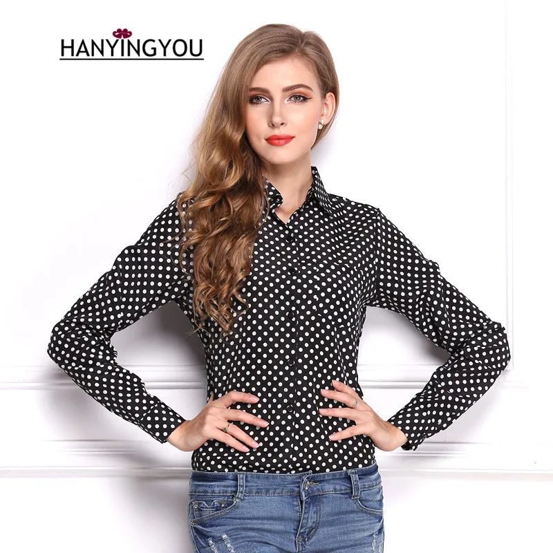 Aliexpress.com : Buy Fashion Women Vintage Polka Dot Print