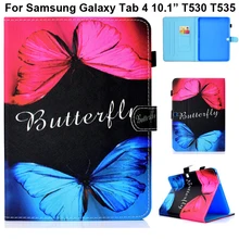 Модный милый чехол для Samsung Galaxy tab 4 10 1 защитный подставка Tab4 &quot