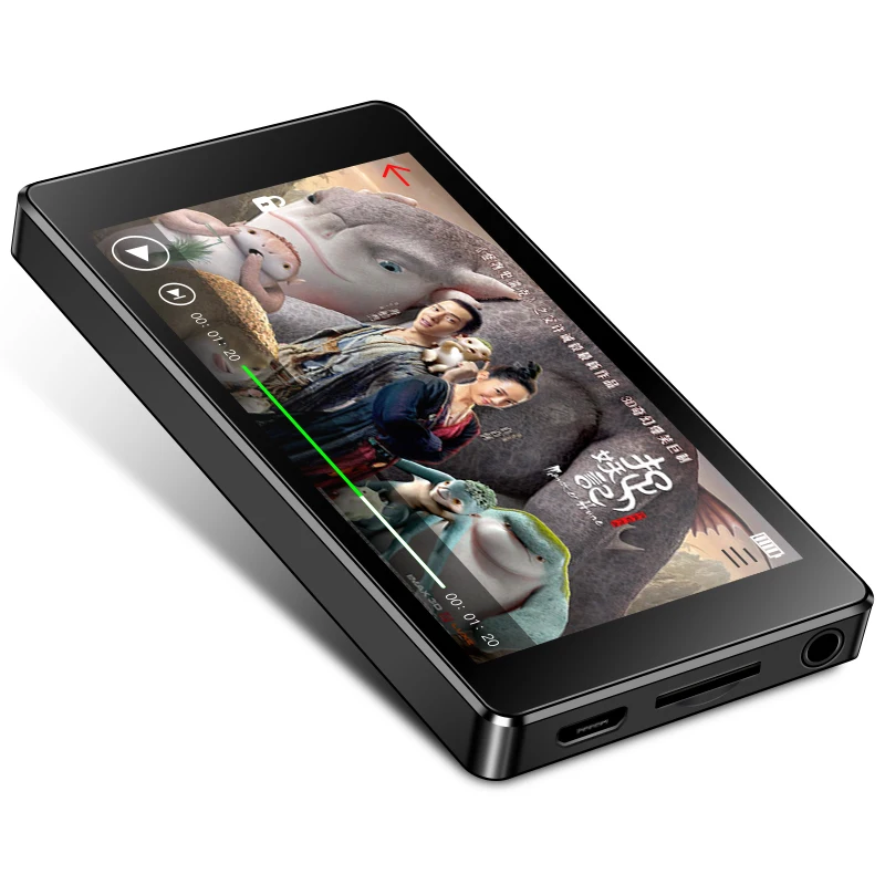 ruizu d20 Metal MP3 Player Touch screen Ultra thin
