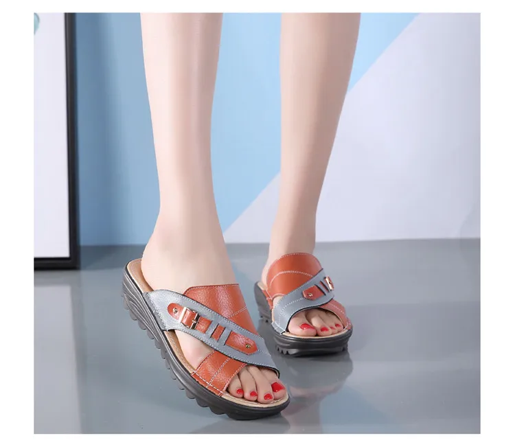 AH 1793-2019 Genuine Leather New Women Sandals-15