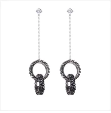 MS betti, дизайн, Кристальные жемчужные Двухсторонние серьги drusy, серьги для женщин, кристаллы от SWAROVSKI, низкая цена