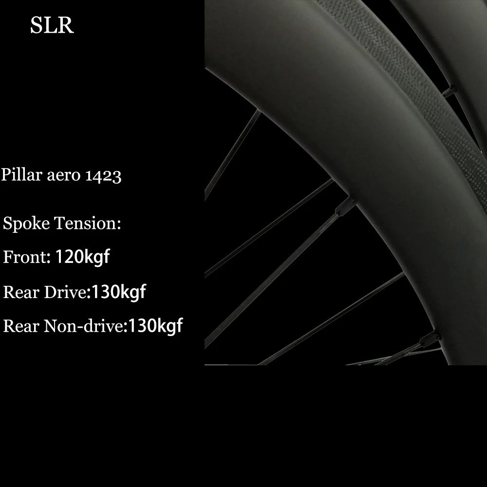 Clearance CSC SLR Carbon Road Bike Wheelset Straight Pull Low Resistance Ceramic Hub 25mm U Shape Tubular Clincher Tubeless 700c Wheels 2