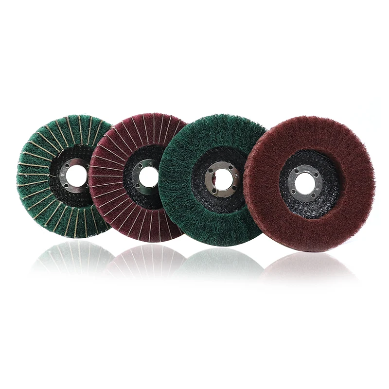 100*16mm Nylon Polishing Wheels 120/240 Grit Grinding Wheel Sandpaper