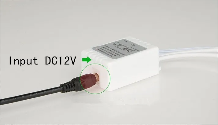 2 шт. 5050 RGB контроллер светодиодные полосы DC12V 24key инфракрасный контроллер