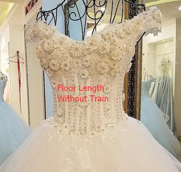 LS33870 bling bridal мантии линия отбортовывая зашнуровать назад Ivory и голубое платье венчания organza платье невесты - Цвет: without train