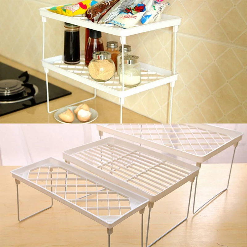 Foldable Racks Bathroom Kitchen Storage Shelving Shelf Holders Organizer Us Kitchen Dining Bar Home Garden