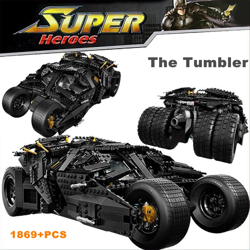 new The Tumbler BatMobile Compatible with Super Heroes Batman Building block