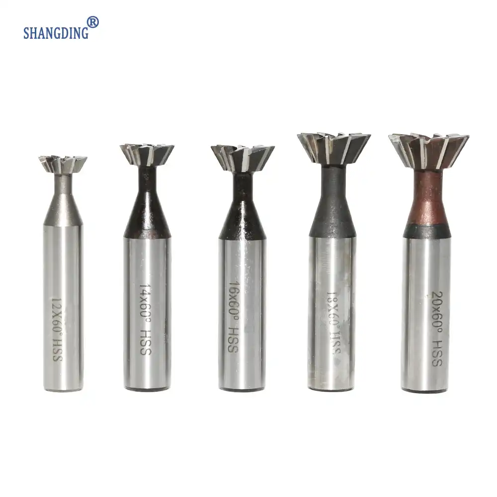 25mm x 60 Degree HSS Dovetail Cutter End Mill M1