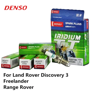 

4pieces/set DENSO Car Spark Plug For Land Rover Discovery 3 Freelander Range Rover Iridium Platinum IK20TT