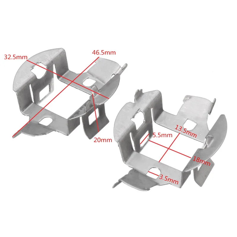 2pcs Car Cover H7 for HID Bulbs Base Holders Adapters For Audi/BMW/Mercedes/Saab/VW ► Photo 2/6