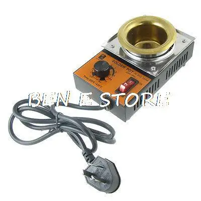 

Round Solder Pot Soldering Desoldering Bath AC 220V 150W AU Plug
