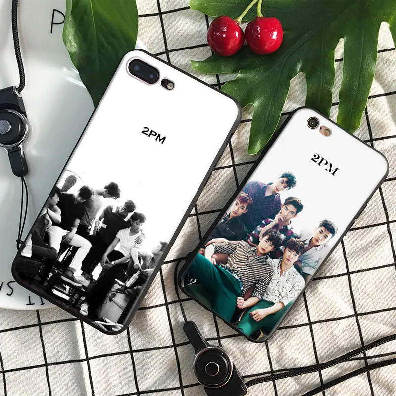 

2PM Kpop Boy band Coque Cover Shell For Apple iPhone 5 5S SE 6 6S 6Plus 6sPlus 7 7Plus 8 8Plus X Soft Silicone Tpu Phone Case