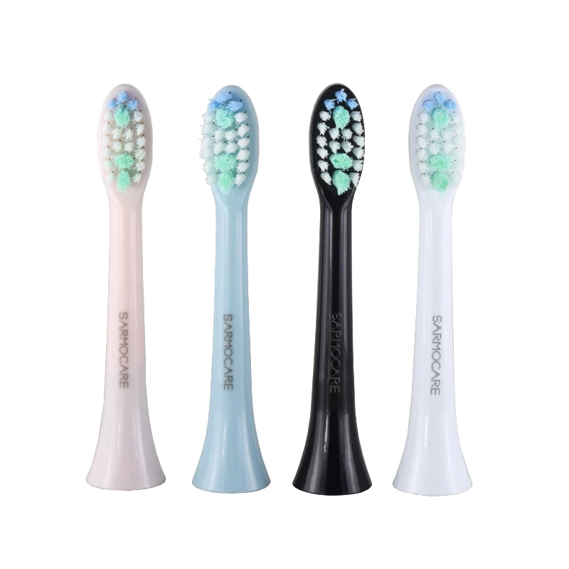 Escova de Dentes Substituição para Ultra S100 e S200 Sarmocare Lote Cabeça Elétrica Sonic Cabeças 10 Pçs - 12 Ultra sonic sonic cabeças Escova de Dentes Elétrica