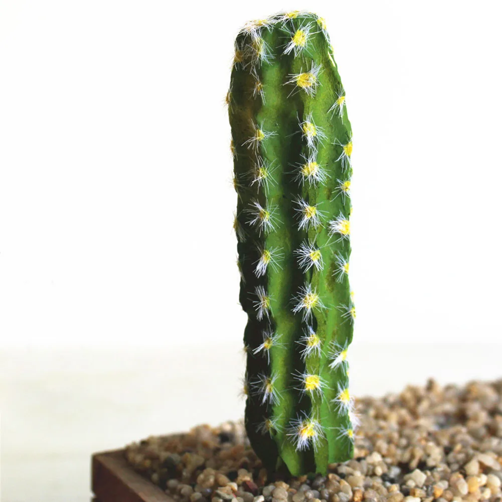 DIY ландшафтное украшение для спальни в пустыне фальшивый кактус Опунция искусственные растения Моделирование суккуленты дома разнообразные яркие