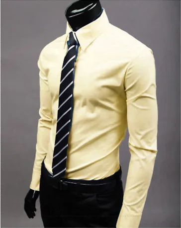

Cotton Men's Shirt Fashion Business Gentleman Long Sleeve Men's Shirt