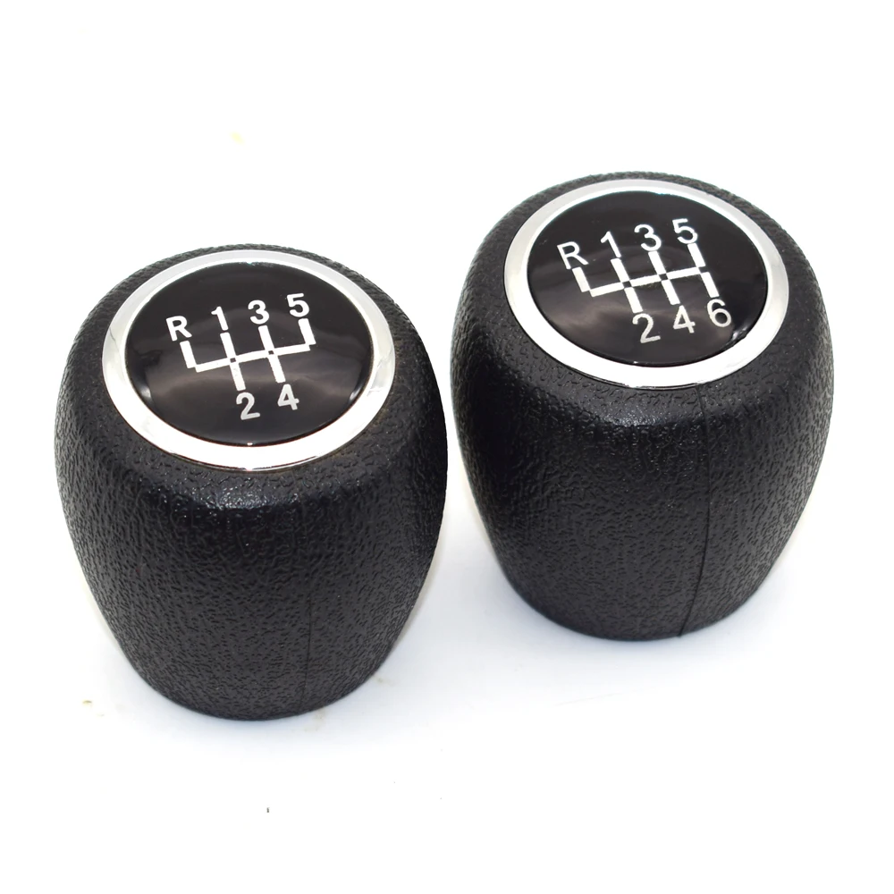 Car Styling 5 / 6 Speed Manual Gear Shift Knob Shifter Lever Pen Head
